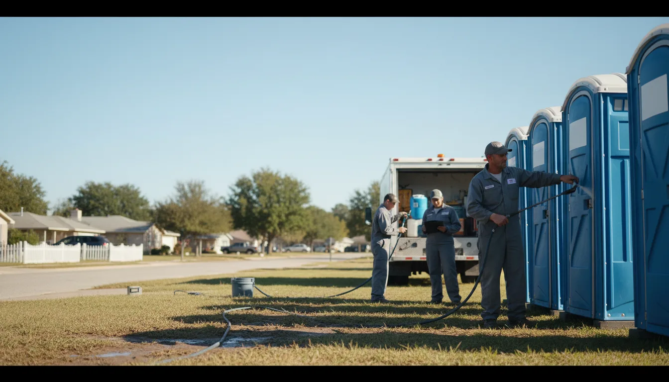Long-Term Portable Toilet Rental in Yale, SD near me